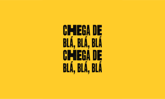 Chega de blá, blá, blá! Saúde pública é assunto sério.